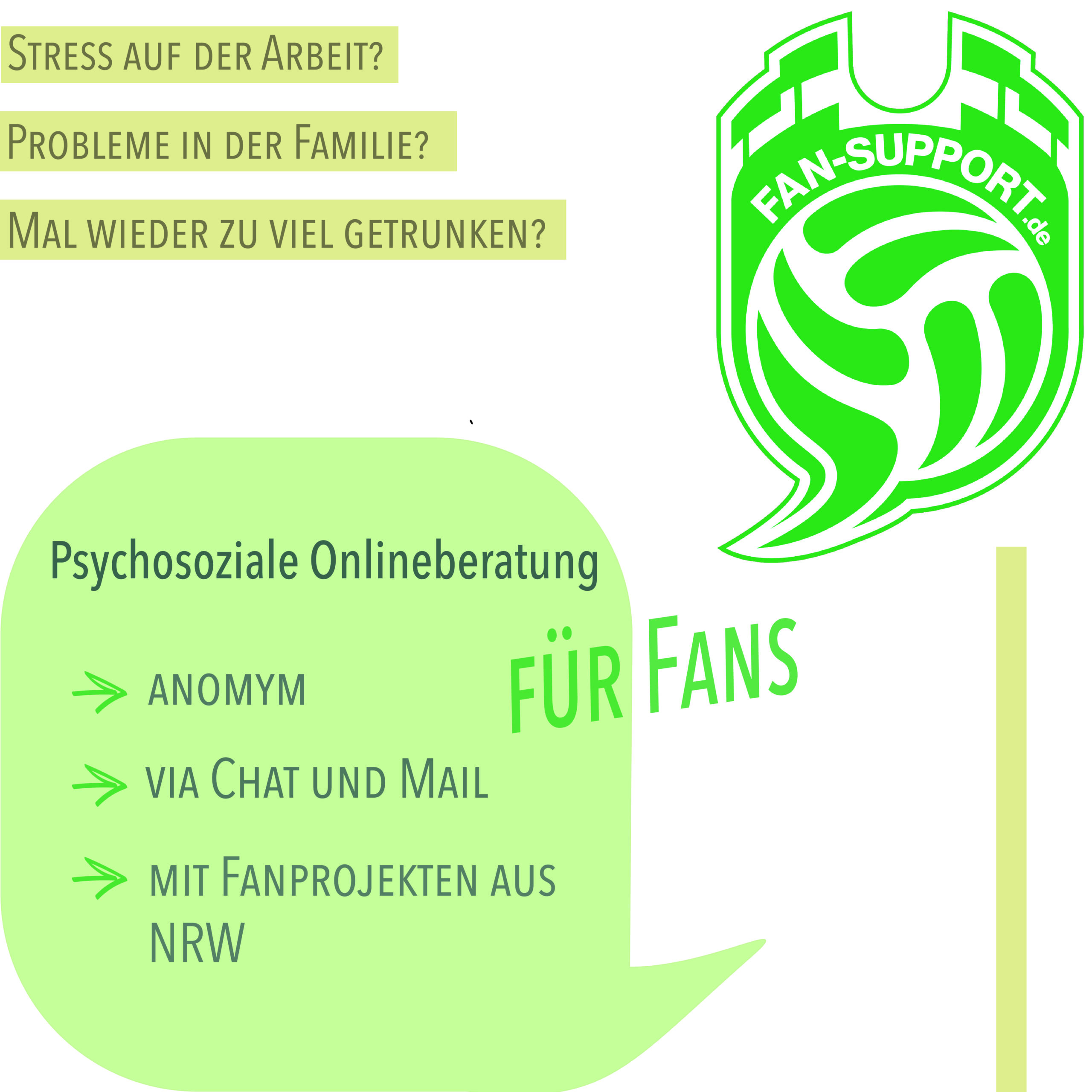 Grafik Fanprojekt - Fansupport